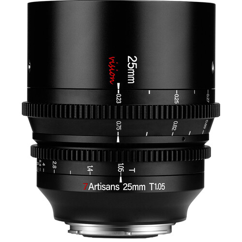 7Artisans Vision 25mm T1.05 Super35/APS-C